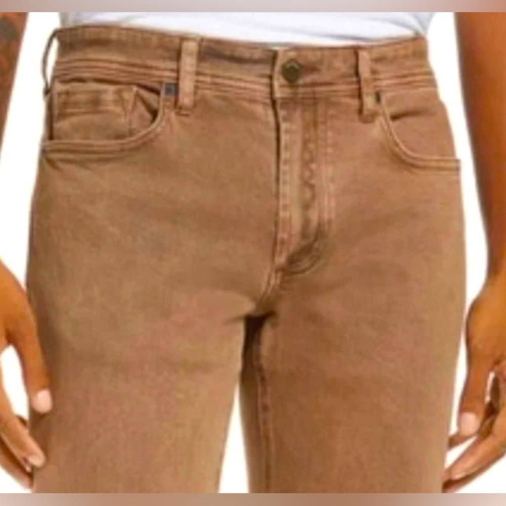 BLANK NYC MEN’s STANTON Straight fit Jeans in Sandcastle NWT